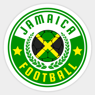 Jamaica Football Sticker